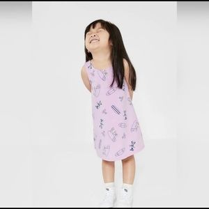 Baby gap Disney swing dress purple
